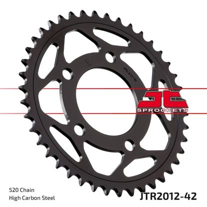 Picture of JT Rear Sprocket Triumph 865 America 15-17, 865 America LT 14-17, 865 Speedmaster 16-17``` (2012-42) (Single)